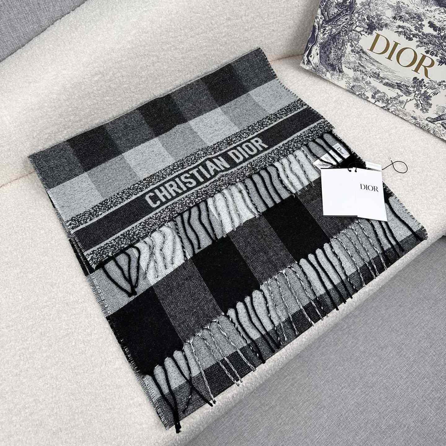 Dior Check'N'Dior Scarf - DesignerGu