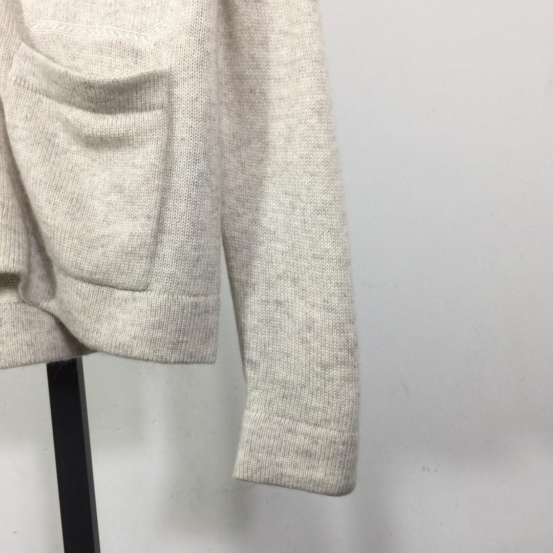 Dior Embroidered Logo Cashmere Cardigan - DesignerGu