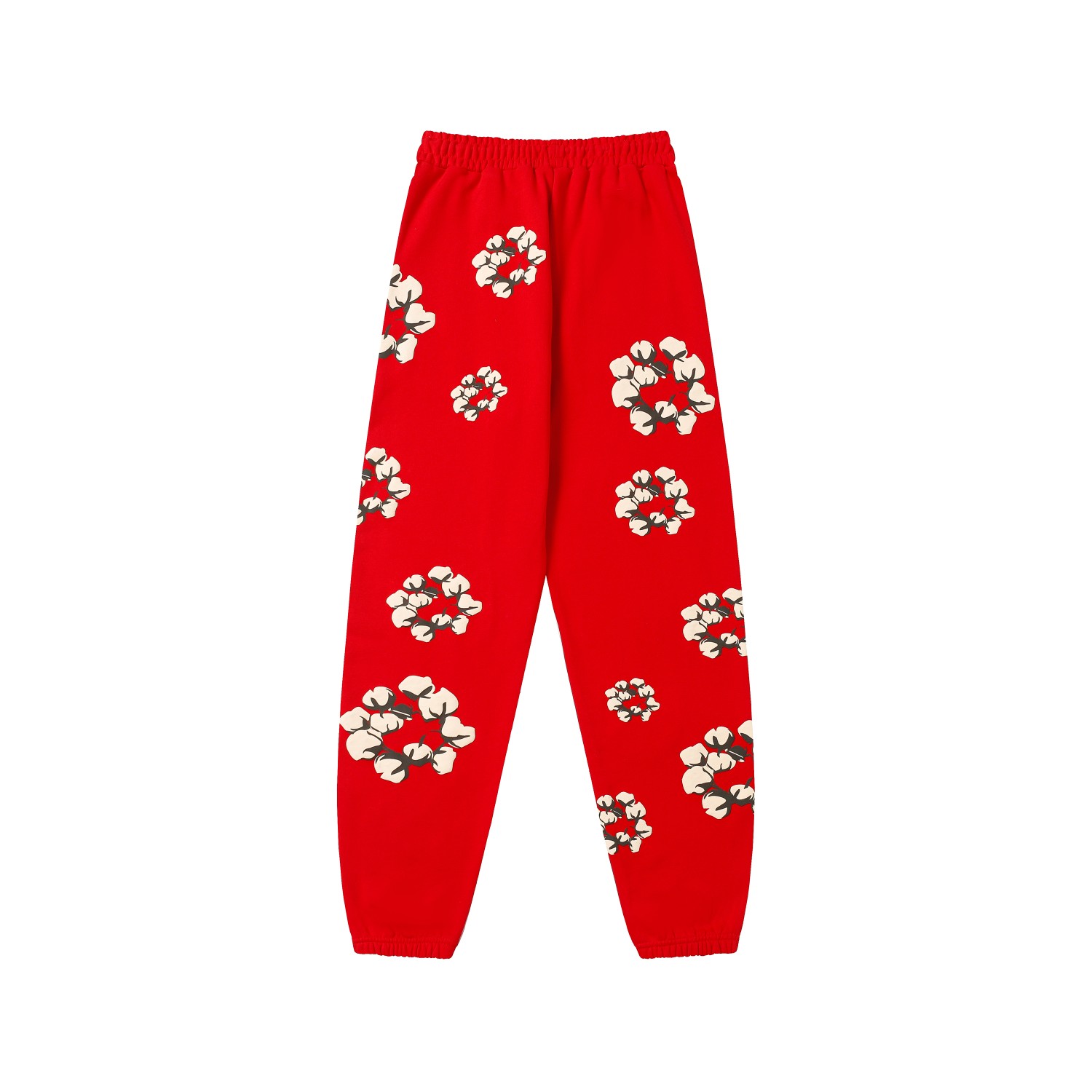 Denim Tears Cactus Tears Wreath Sweatpants Red - DesignerGu