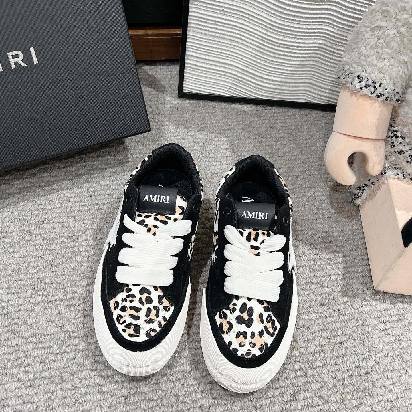 Amiri Leopard Sunset Skate Low - DesignerGu