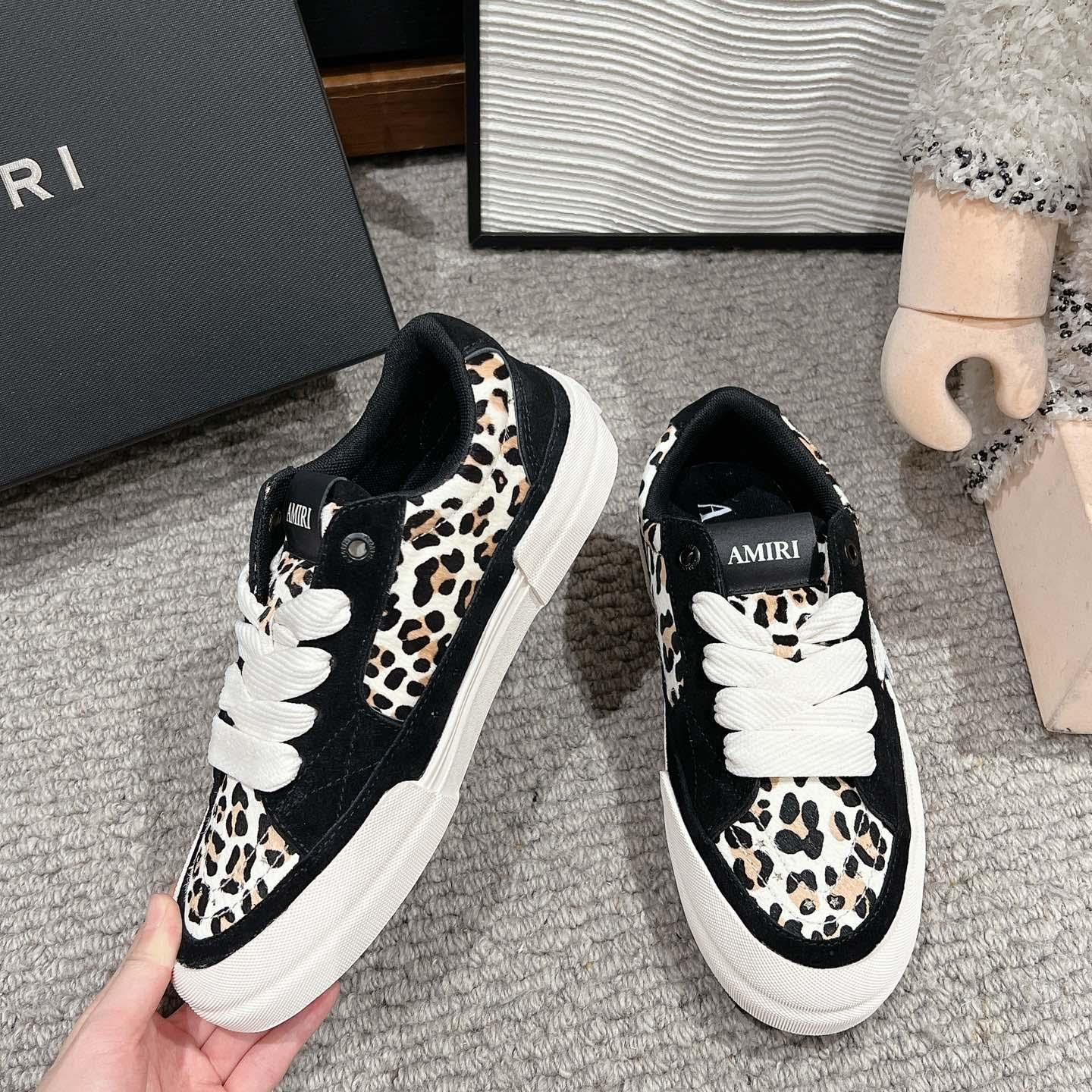 Amiri Leopard Sunset Skate Low - DesignerGu