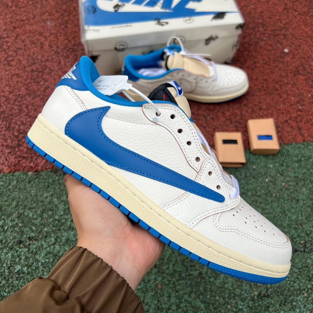 Travis Scott x Fragment Design x Air Jordan 1 Sneaker    DM7866-104 - DesignerGu