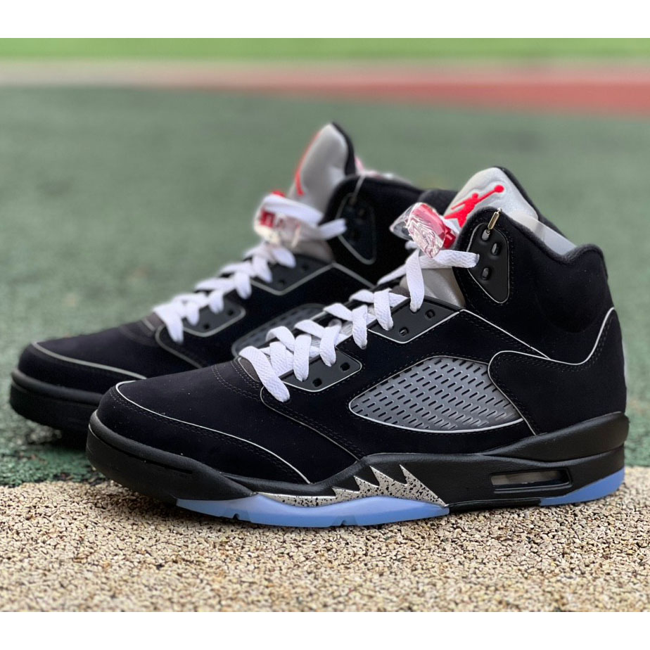 Air Jordan 5 “Black Metallic Reimagined” Sneakers     HF3975-001 - DesignerGu