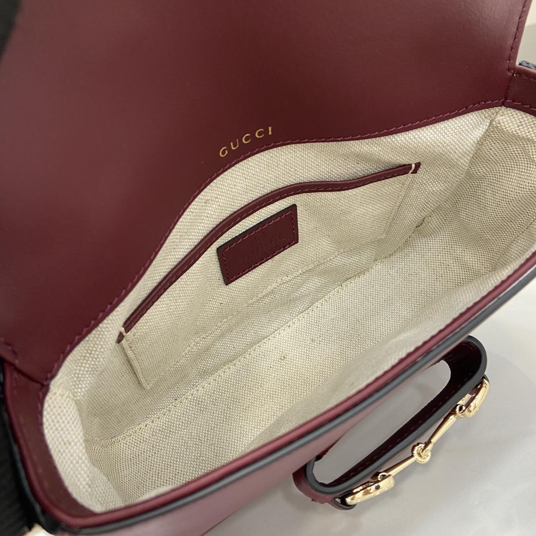 Gucci Horsebit 1955 Soft Mini Shoulder Bag - DesignerGu