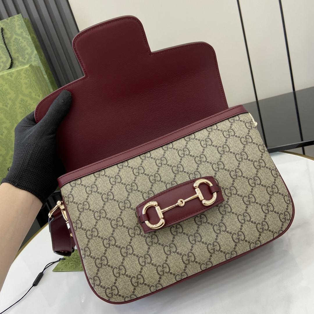 Gucci Horsebit 1955 Soft Small Shoulder Bag - DesignerGu