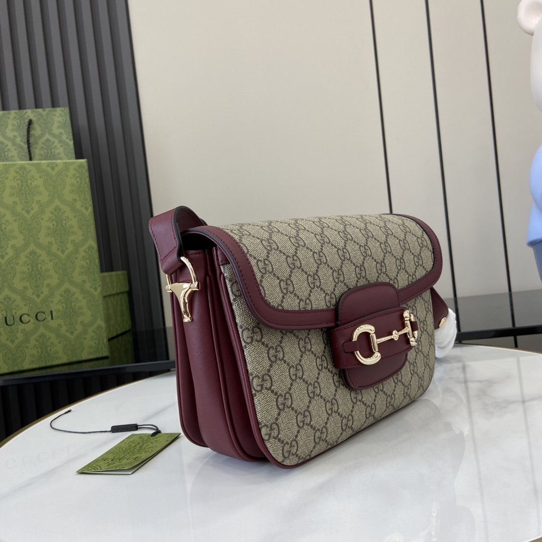 Gucci Horsebit 1955 Soft Small Shoulder Bag - DesignerGu