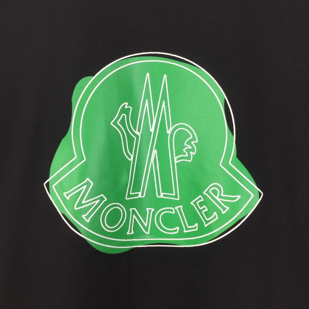 Moncler Logo Cotton T-shirt - DesignerGu