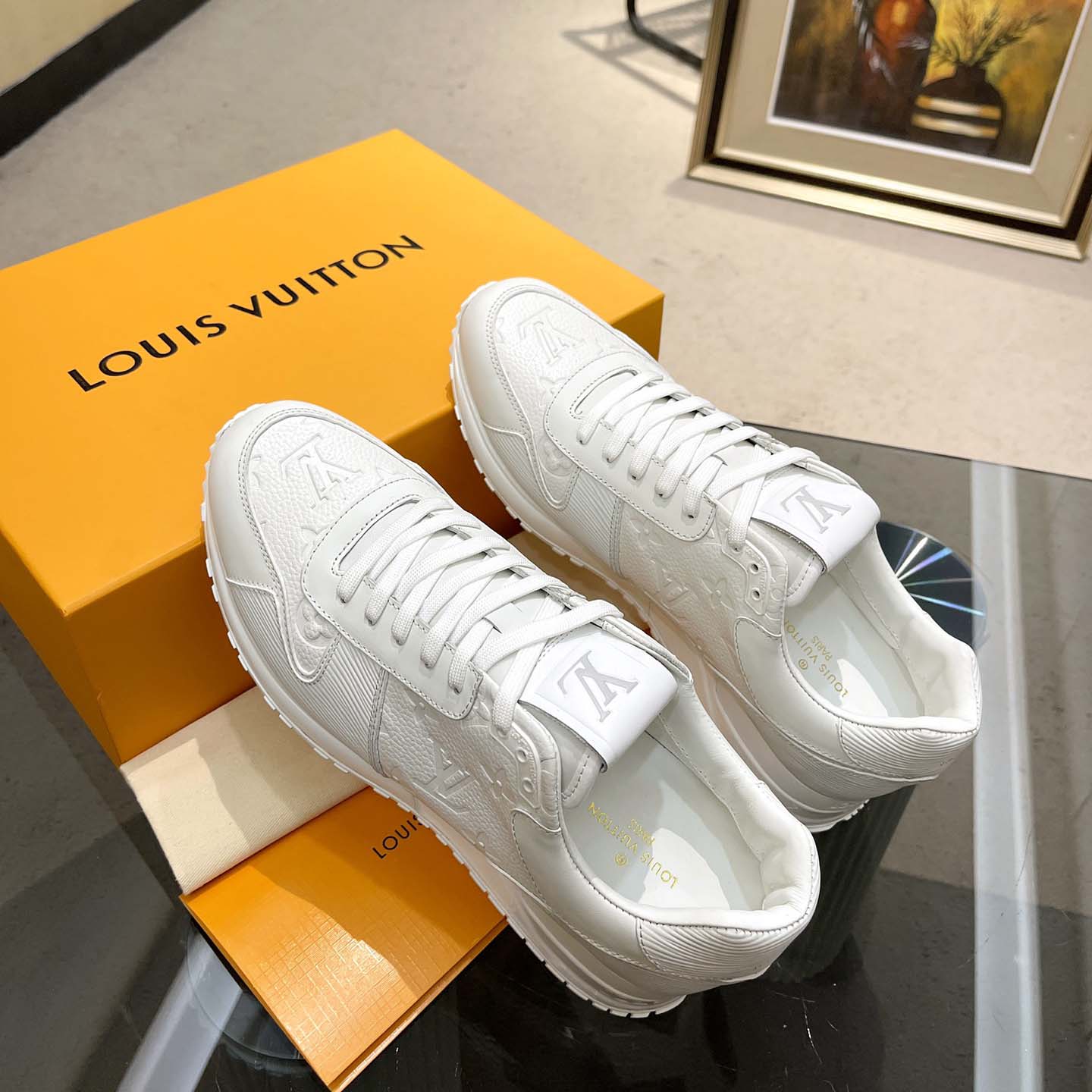 Louis Vuitton Run Away Sneaker         - DesignerGu