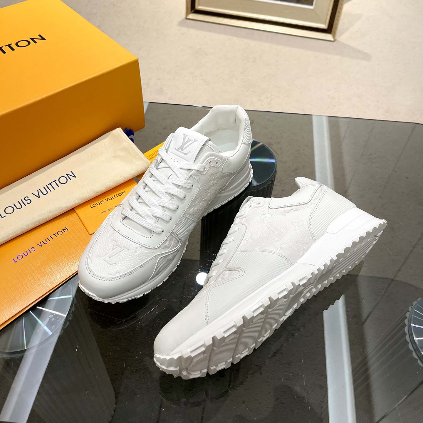 Louis Vuitton Run Away Sneaker         - DesignerGu