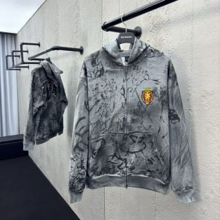 Balenciaga Graffiti THRASHED Runway Hoodie - DesignerGu