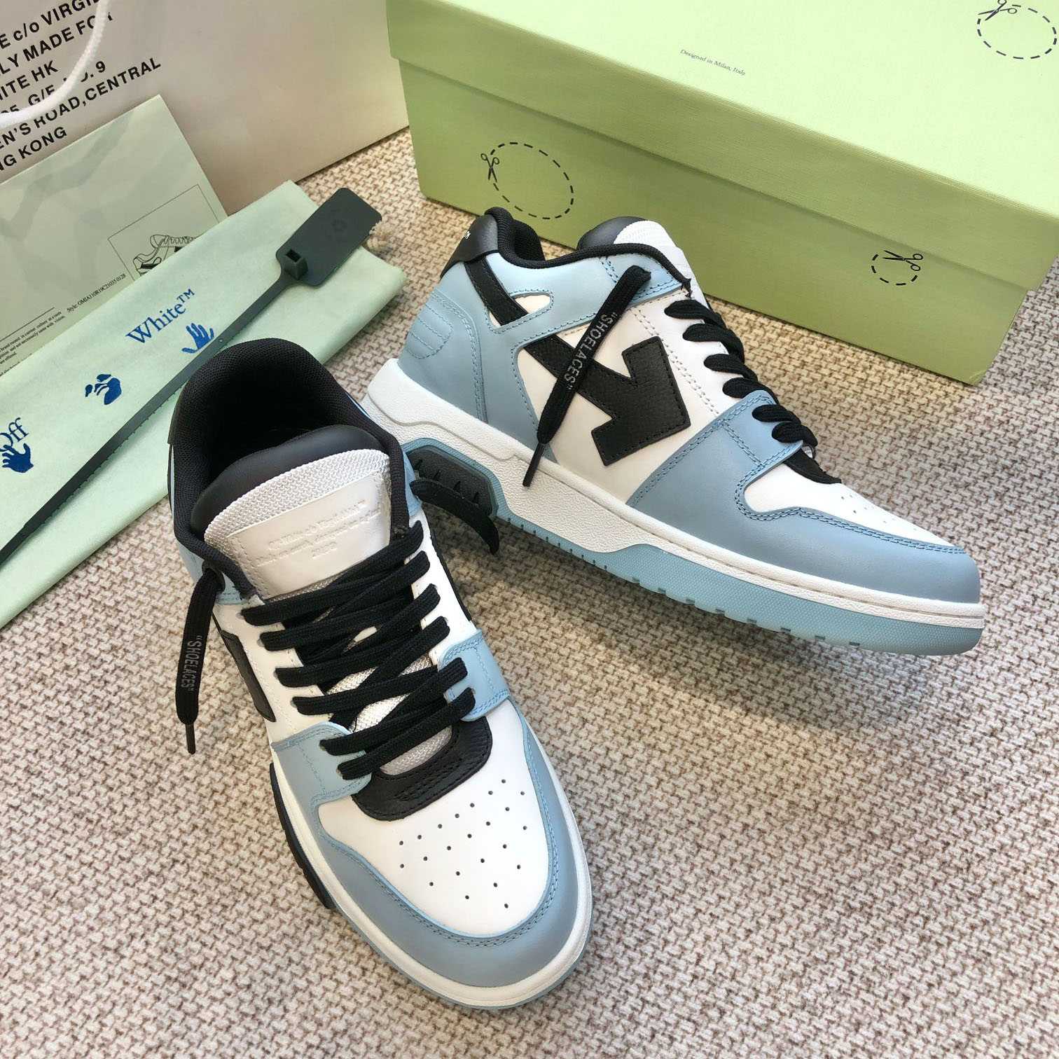 Off White Out Of Office Sneakers  - DesignerGu