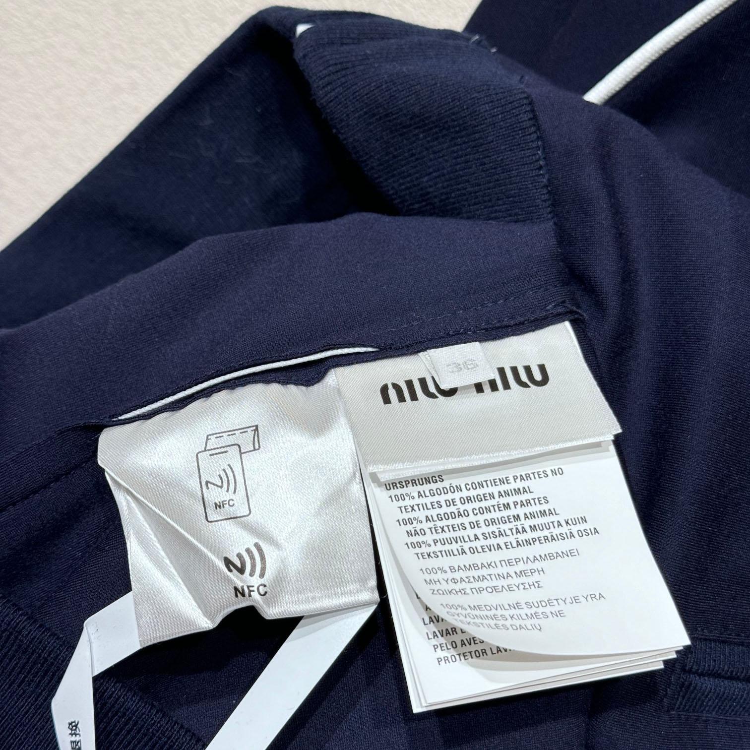 Miu Miu Logo Track Jacket - DesignerGu