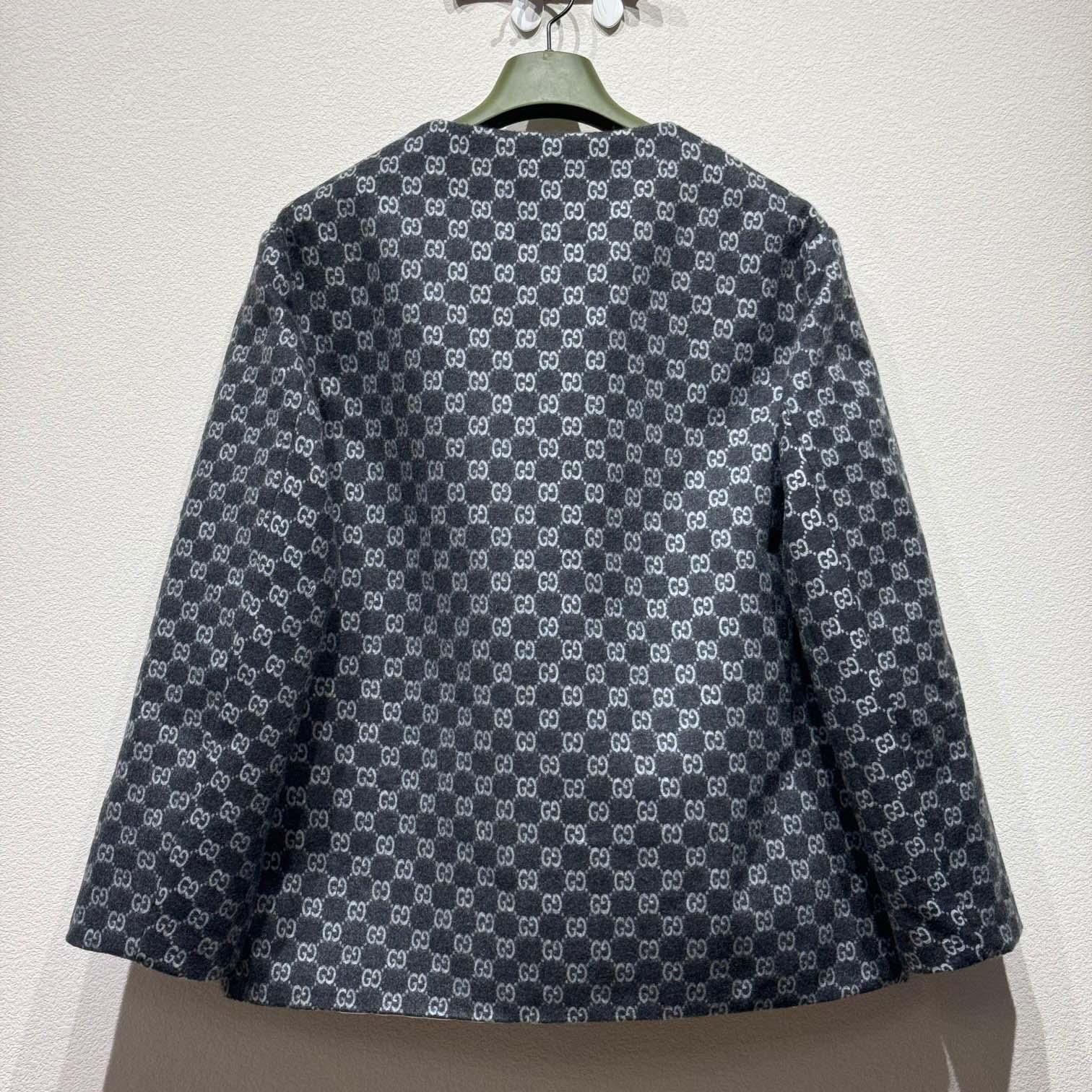 Gucci GG Bouclé Jacket - DesignerGu