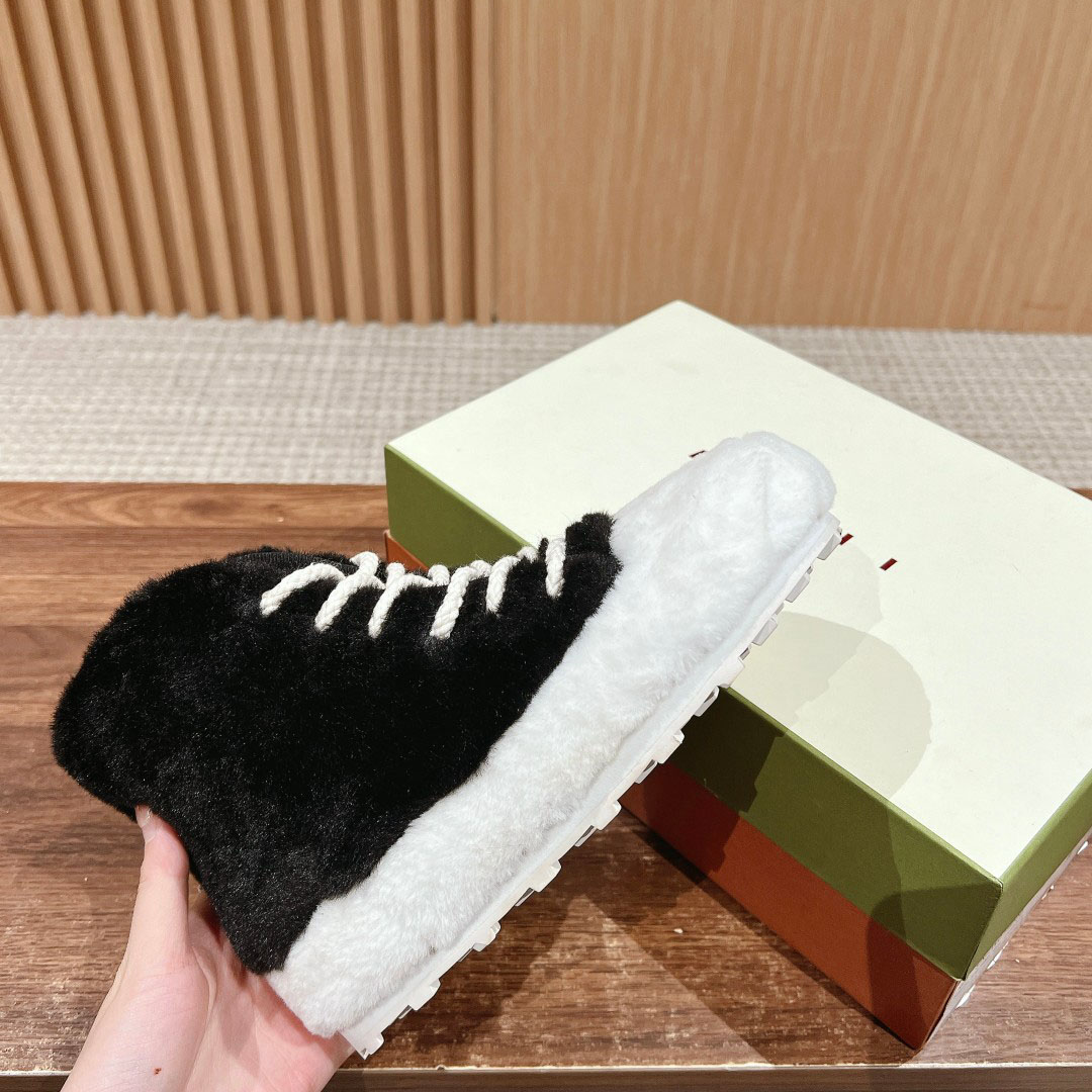 Marni Teddy Tennis High Sneaker - DesignerGu