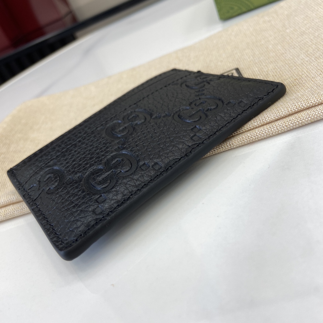 Gucci GG Emblem Card Case  - DesignerGu