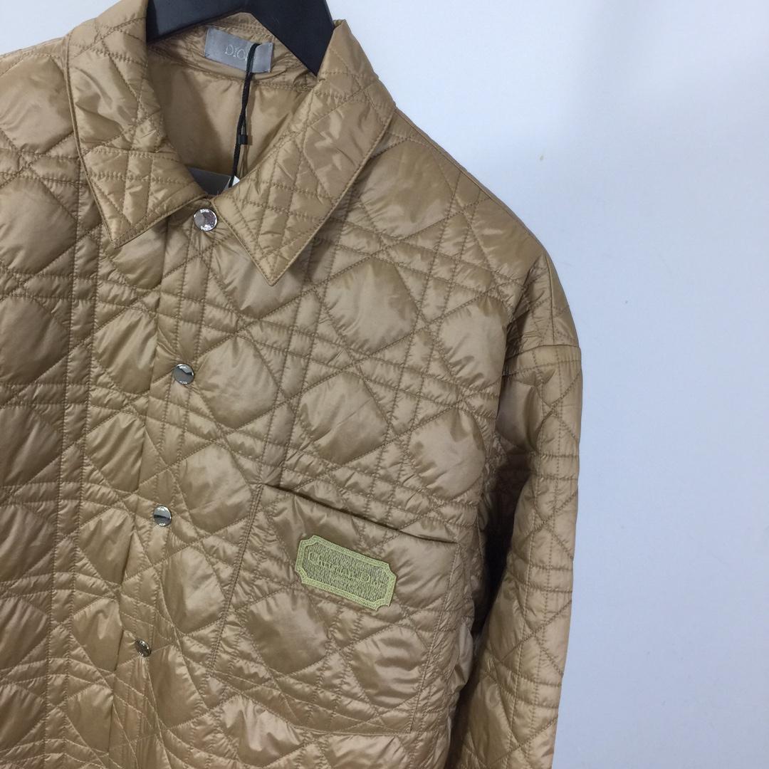 Dior Cannage Quilted Overshirt - DesignerGu