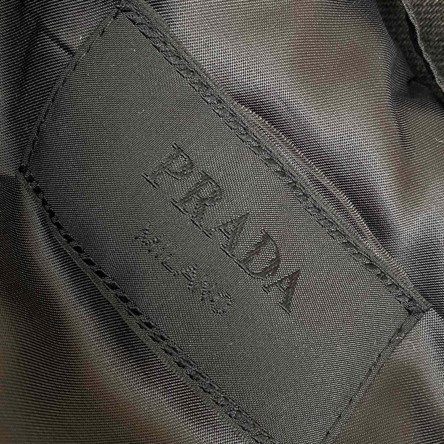 Prada Gewatteerd Denim Bomberjack - DesignerGu