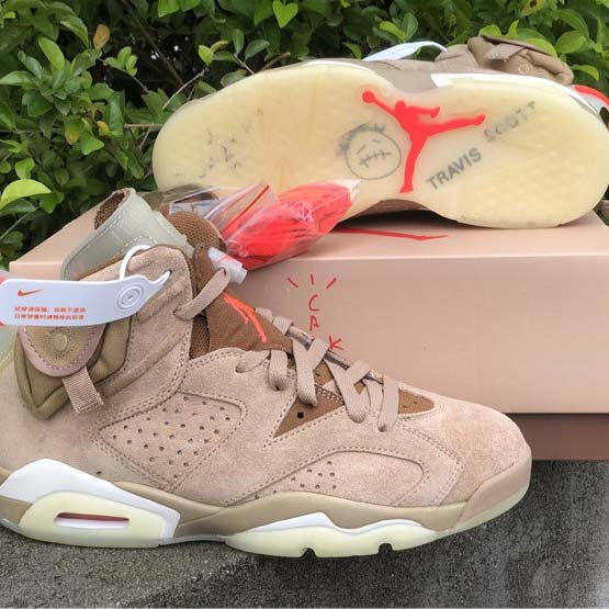 Travis Scott x Air Jordan 6    DH0690-200 - DesignerGu