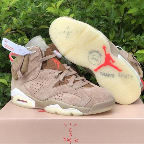 Travis Scott x Air Jordan 6    DH0690-200 - DesignerGu