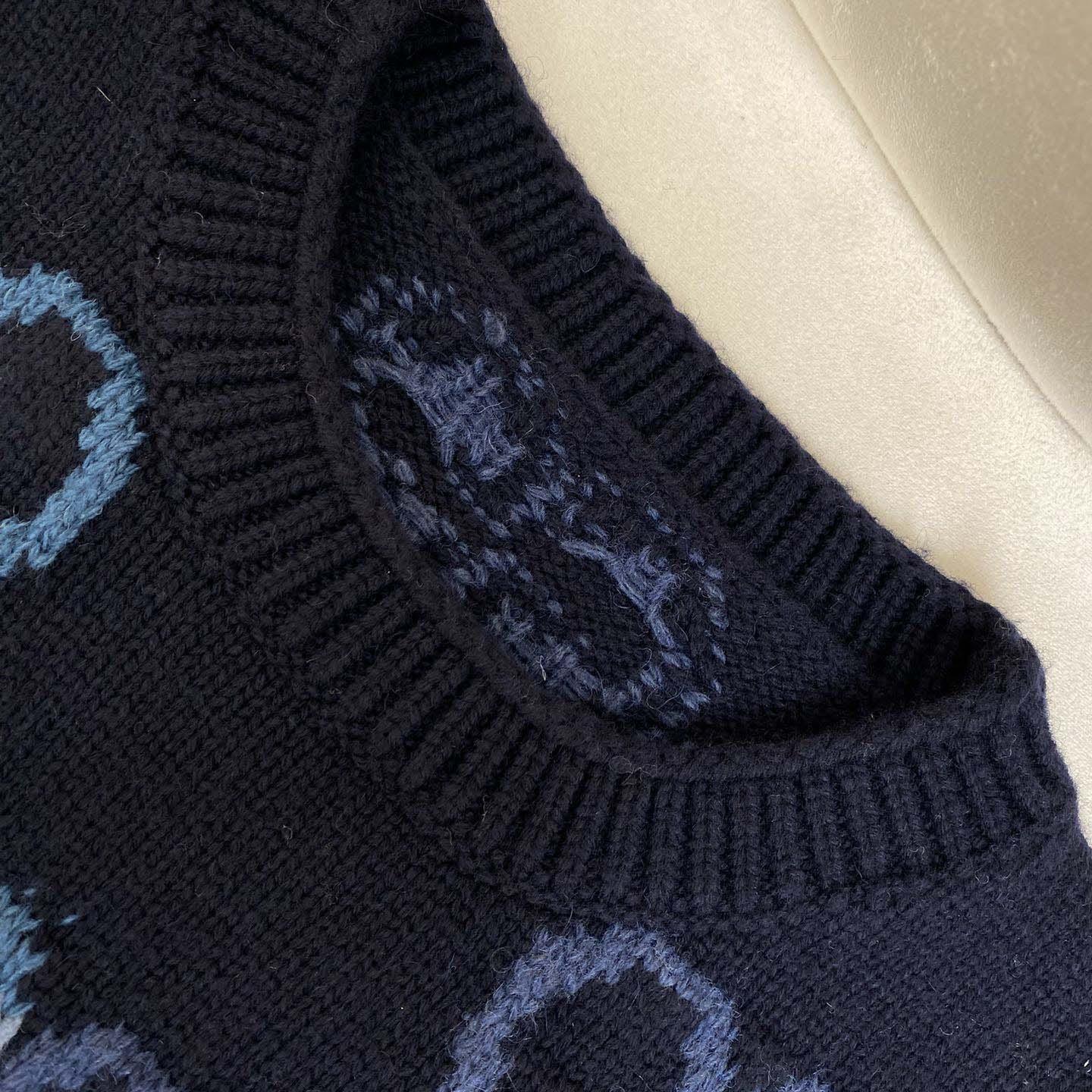 Gucci GG Wool Jacquard Sweater - DesignerGu