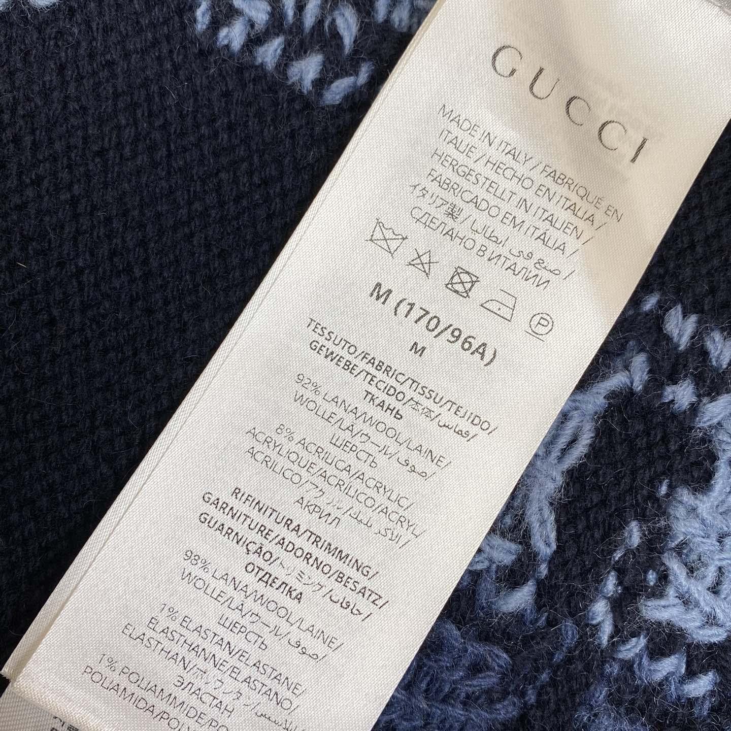 Gucci GG Wool Jacquard Sweater - DesignerGu