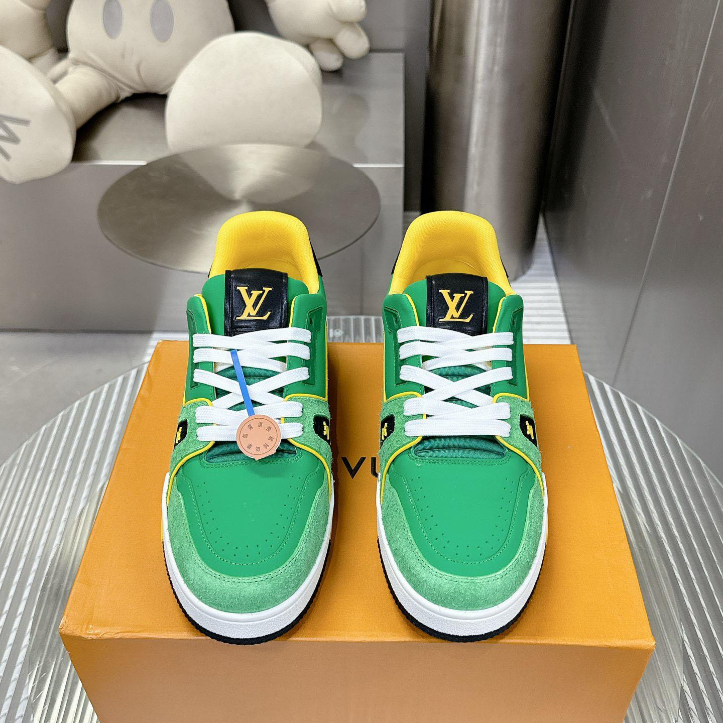 Louis Vuitton LV Trainer Sneaker   - DesignerGu