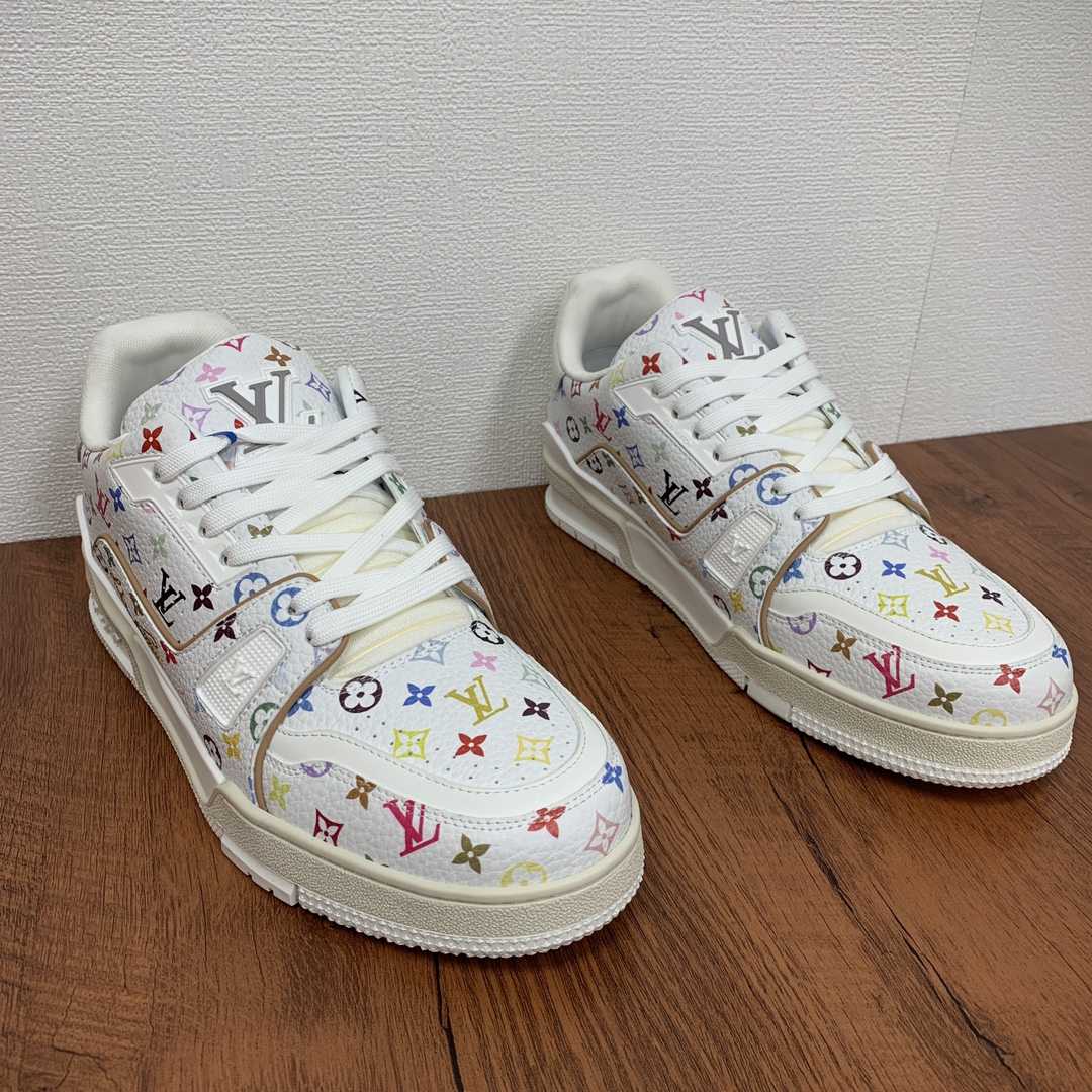 Louis Vuitton LV x TM LV Trainer Sneaker   - DesignerGu