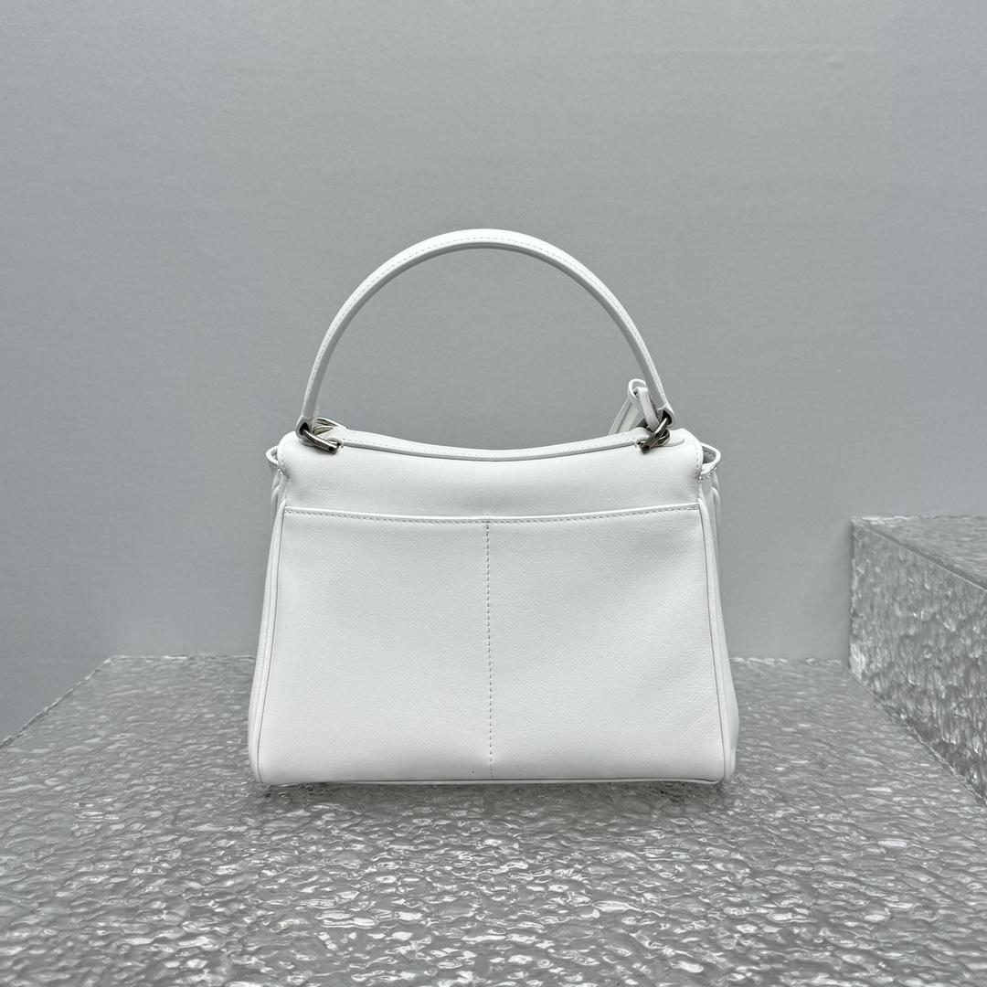 Balenciaga Rodeo Mini Handbag In White - DesignerGu