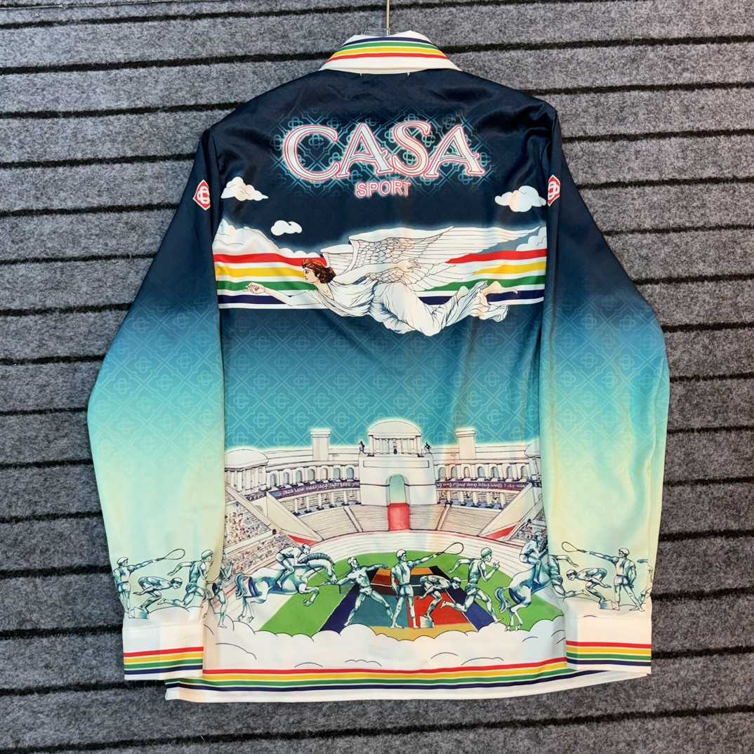 Casablanca La Deesse Du Stade Shirt - DesignerGu