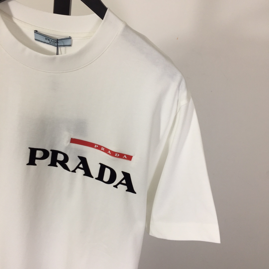 Prada Cotton  T-shirt  - DesignerGu