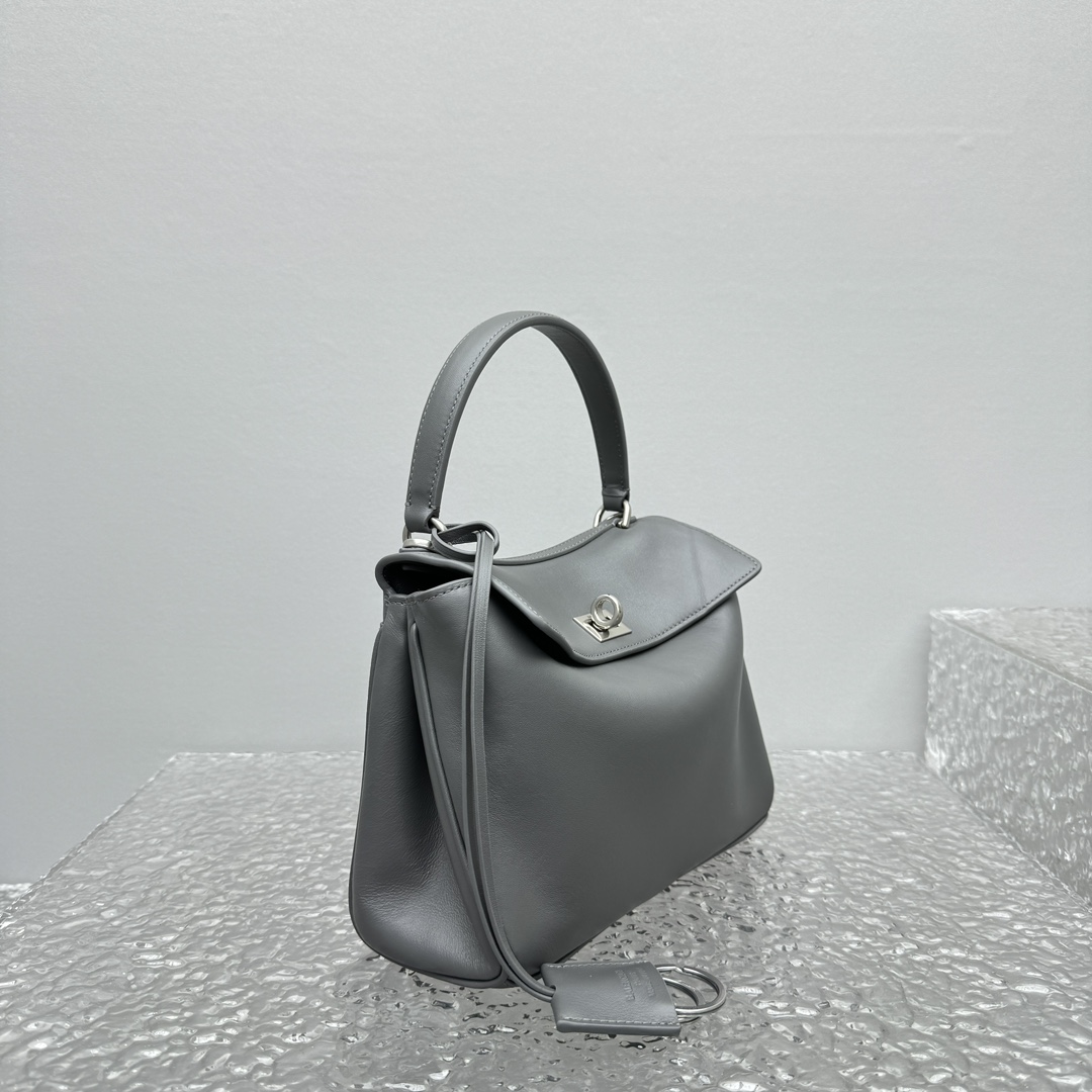 Balenciaga Rodeo Mini Handbag In Grey  - DesignerGu