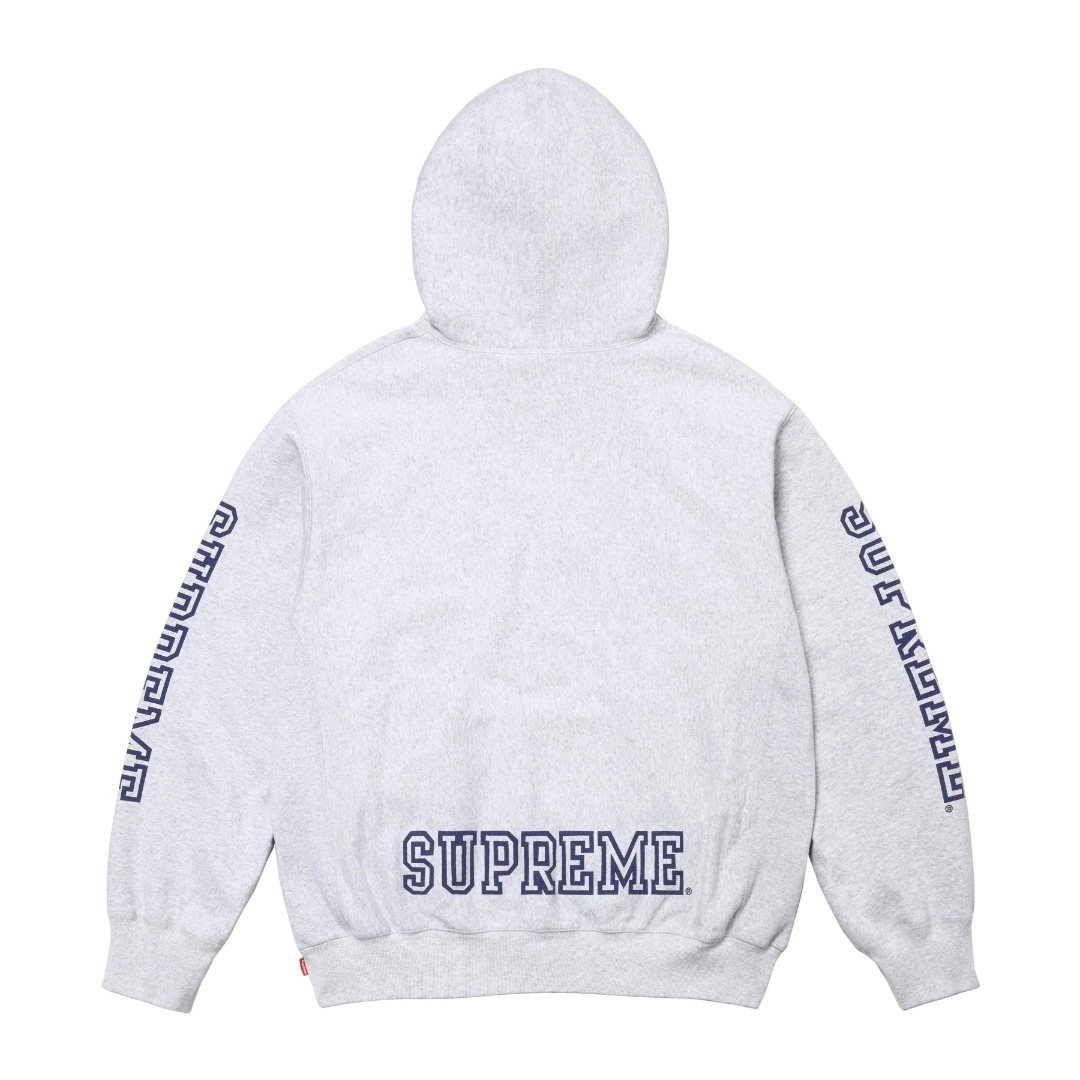 Supreme Collegiate Sleeve Hooded Sweatshirt  - DesignerGu