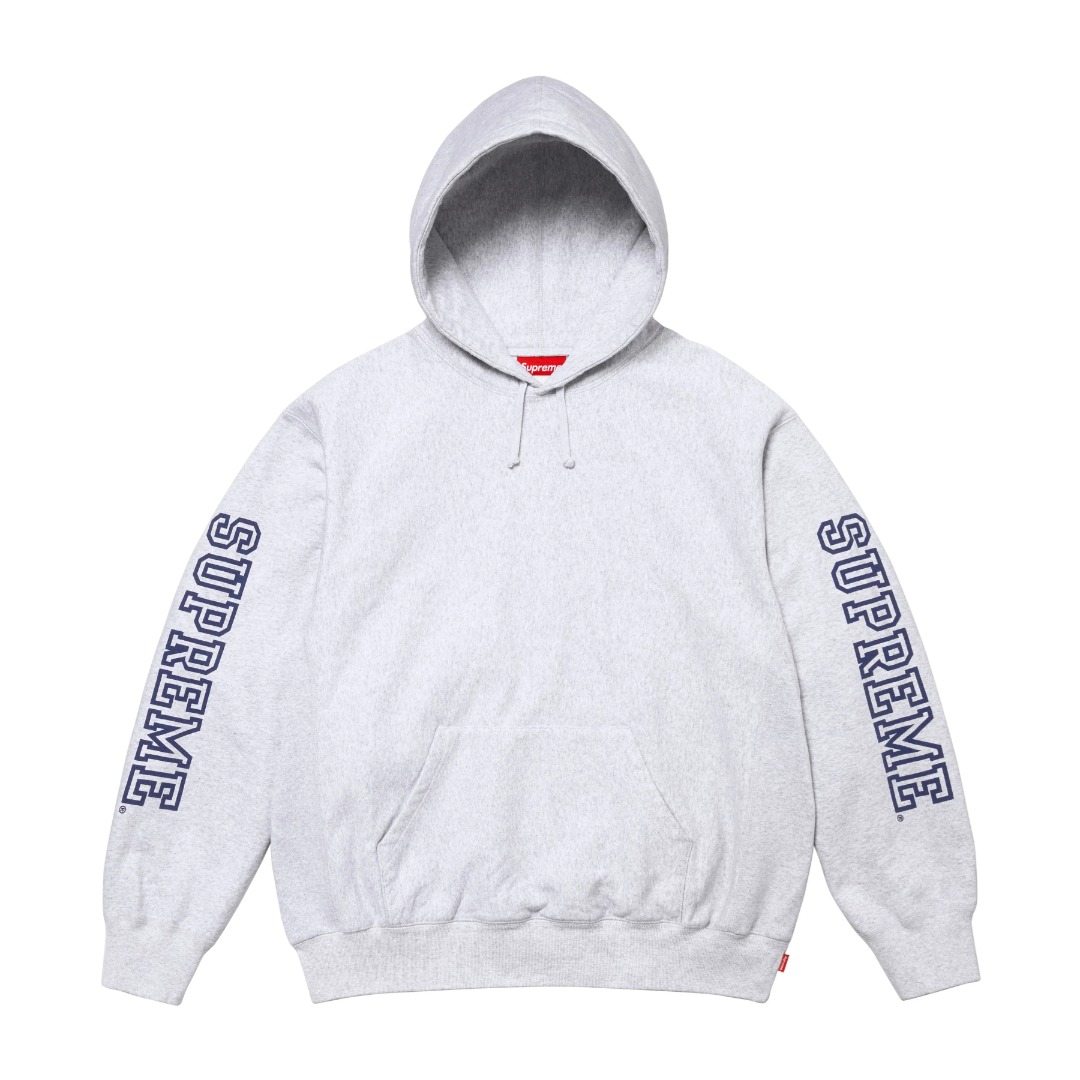 Supreme Collegiate Sleeve Hooded Sweatshirt  - DesignerGu