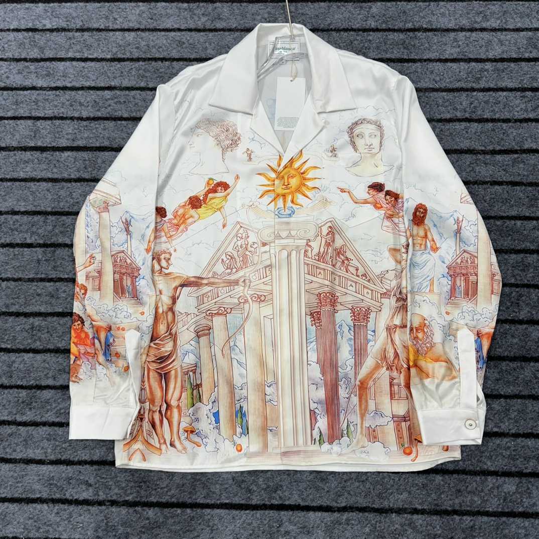 Casablanca Le Temple Du Savoir Shirt - DesignerGu