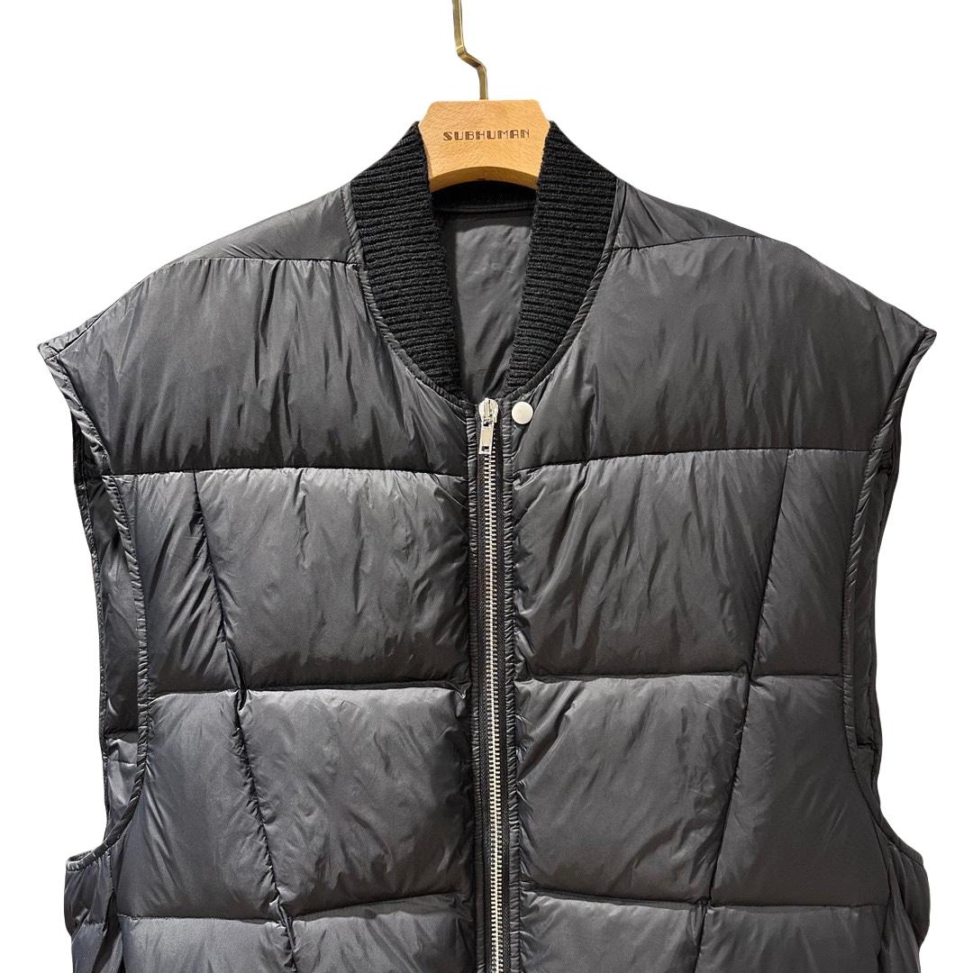 Rick Owens Puffer Vest  - DesignerGu