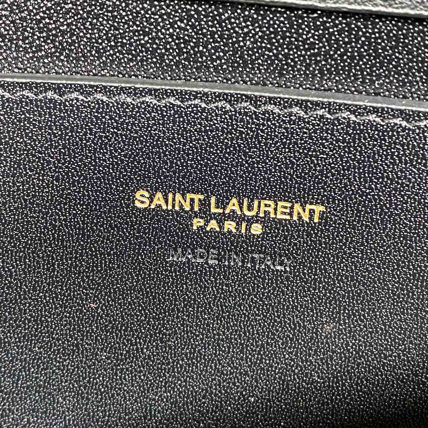 Saint Laurent Mini Voltaire In Patent Leather - DesignerGu