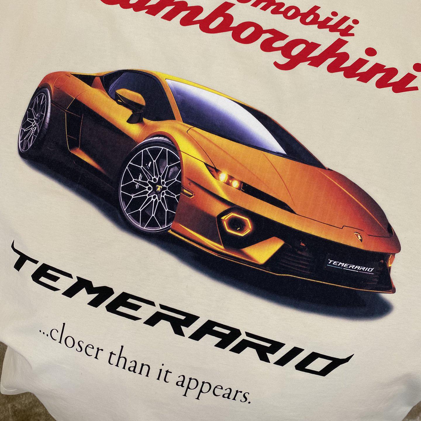 Balenciaga Automobili Lamborghini T-Shirt  - DesignerGu