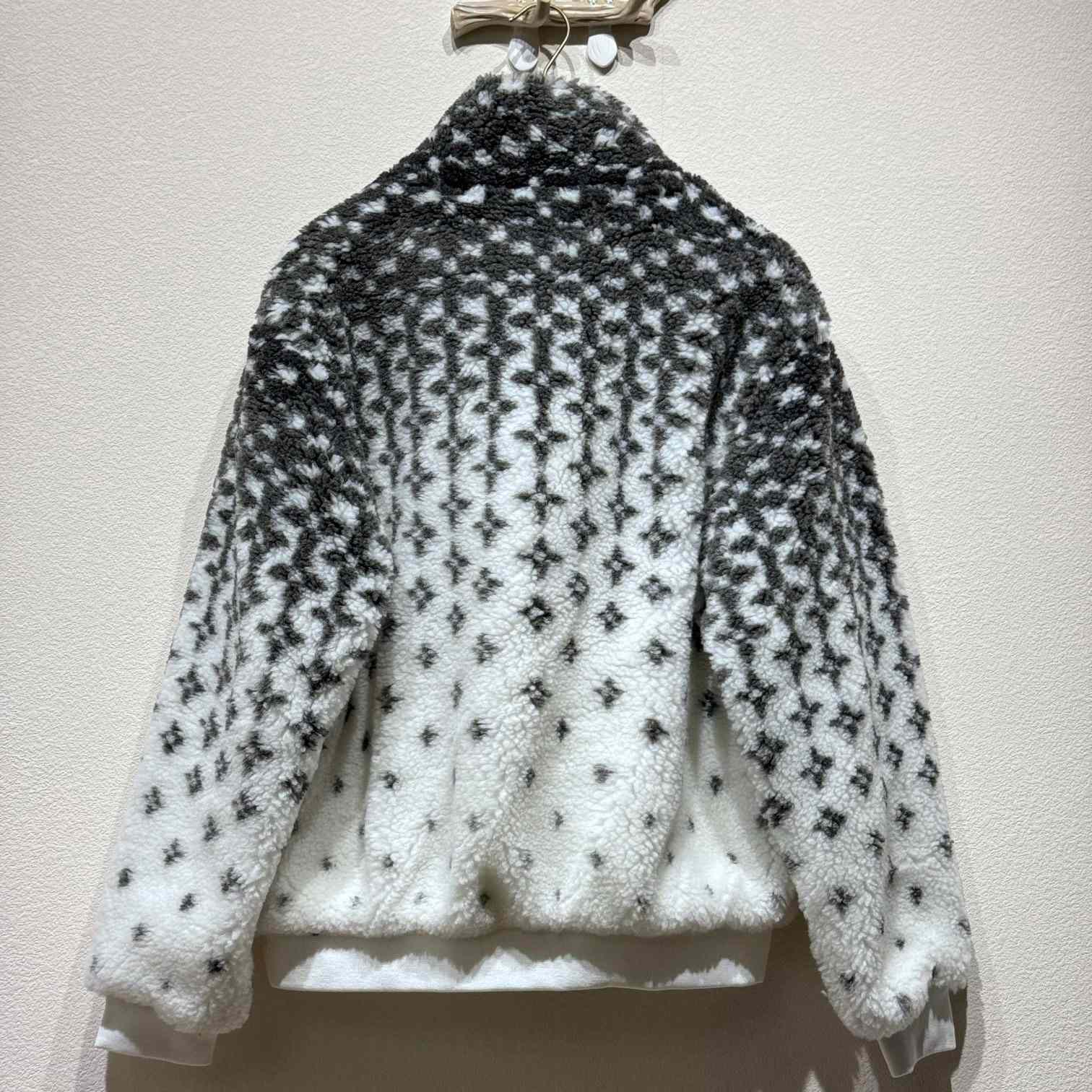 Louis Vuitton Monogram Fleece Jacket   - DesignerGu