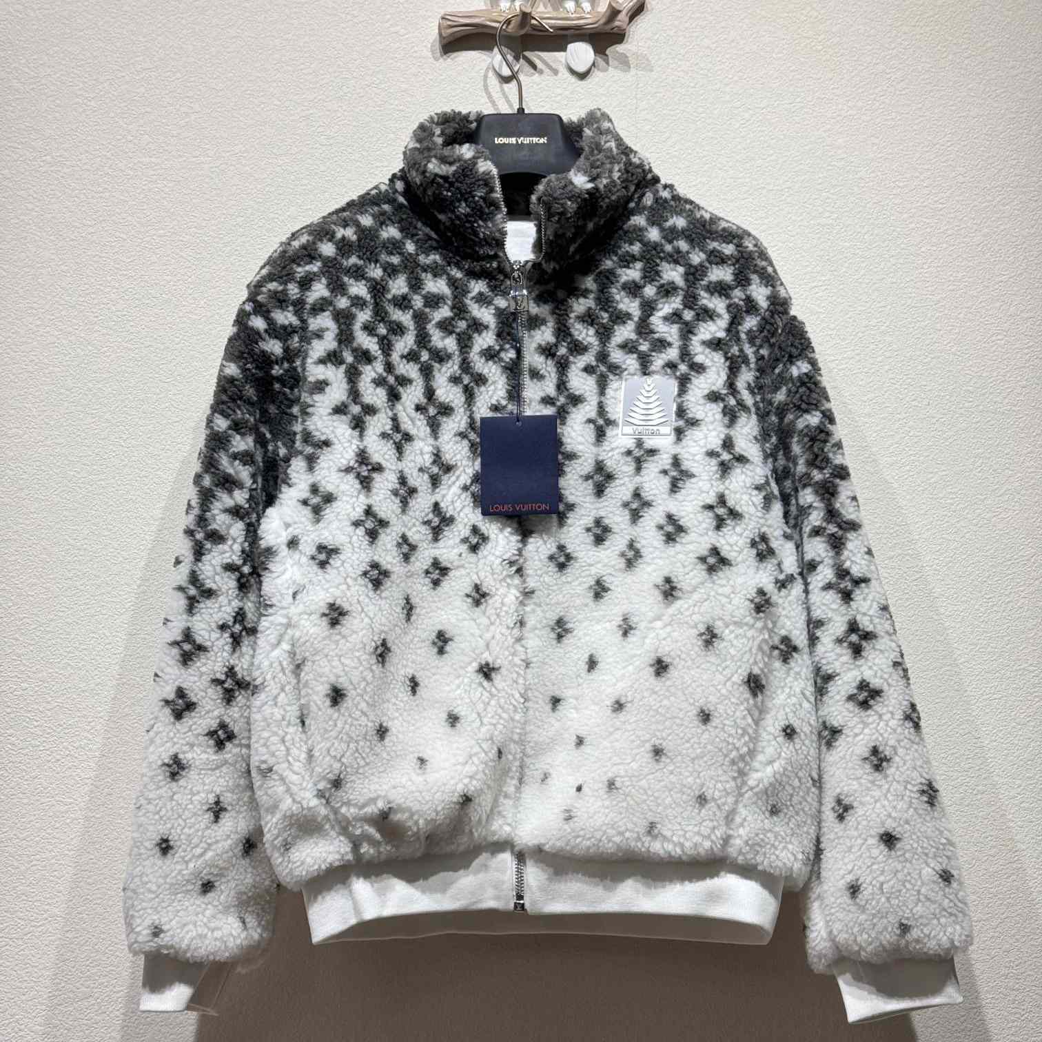 Louis Vuitton Monogram Fleece Jacket   - DesignerGu