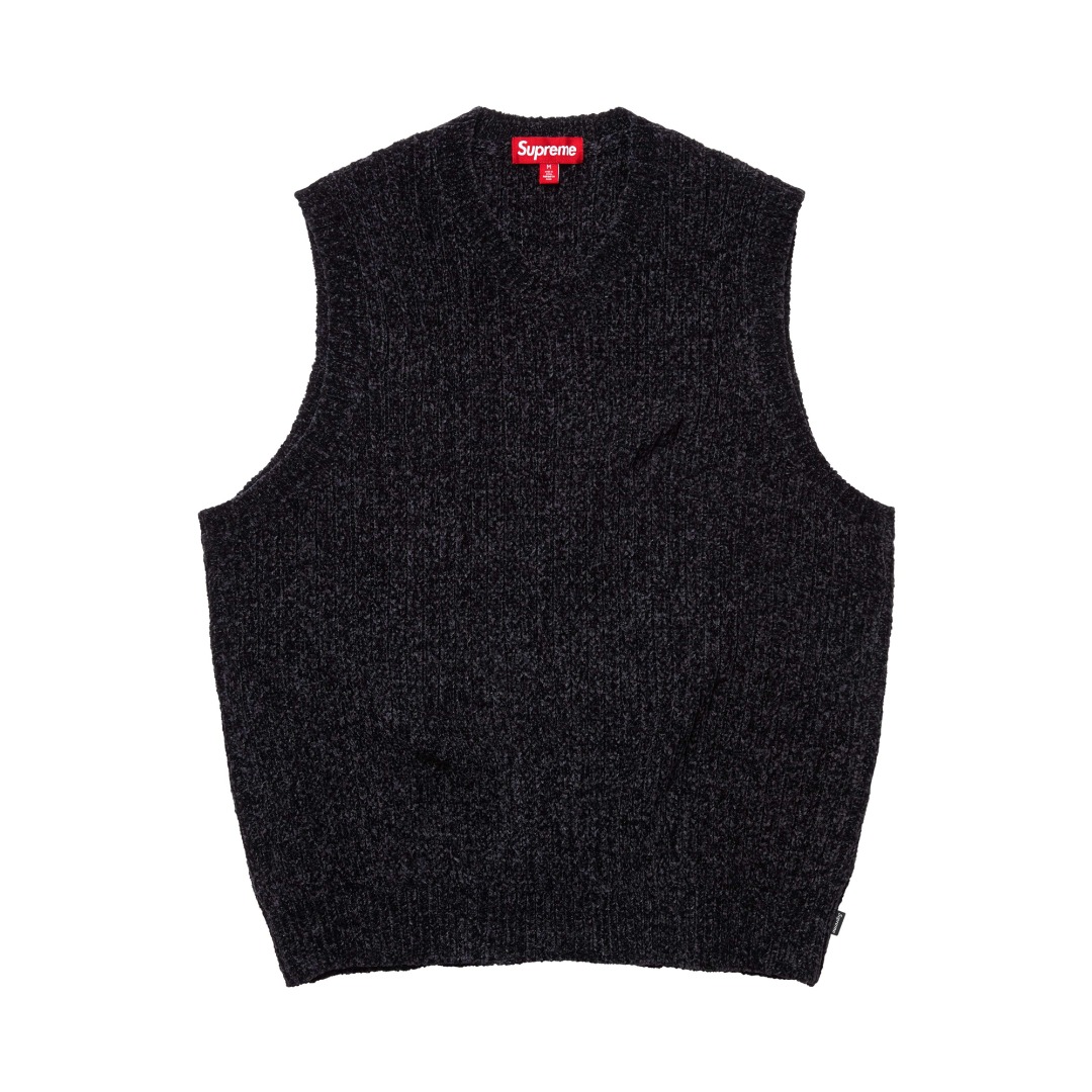 Supreme Chenille Sweater Vest  - DesignerGu