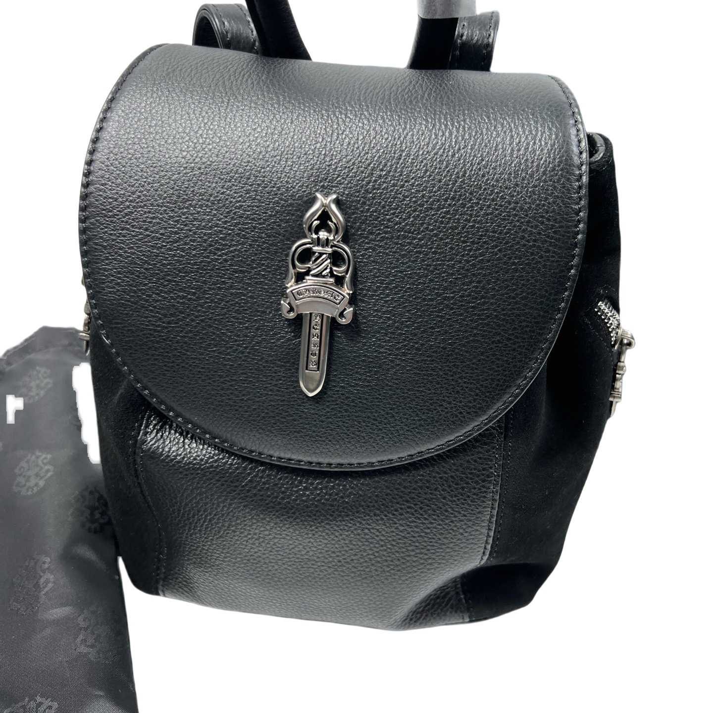 Chrome Hearts Leather-Trimmed Iggy Backpack - DesignerGu