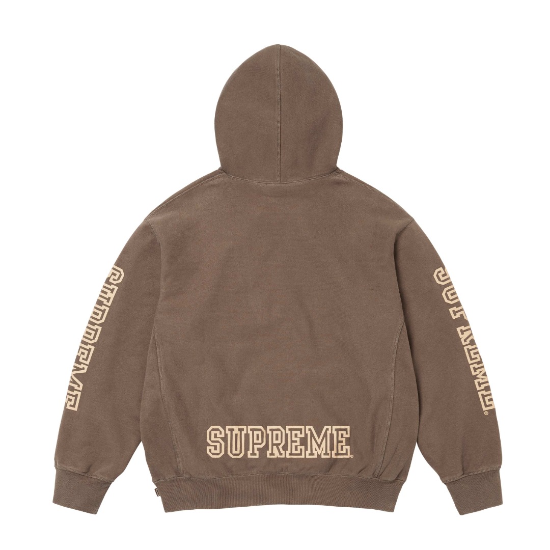 Supreme Collegiate Sleeve Hooded Sweatshirt  - DesignerGu