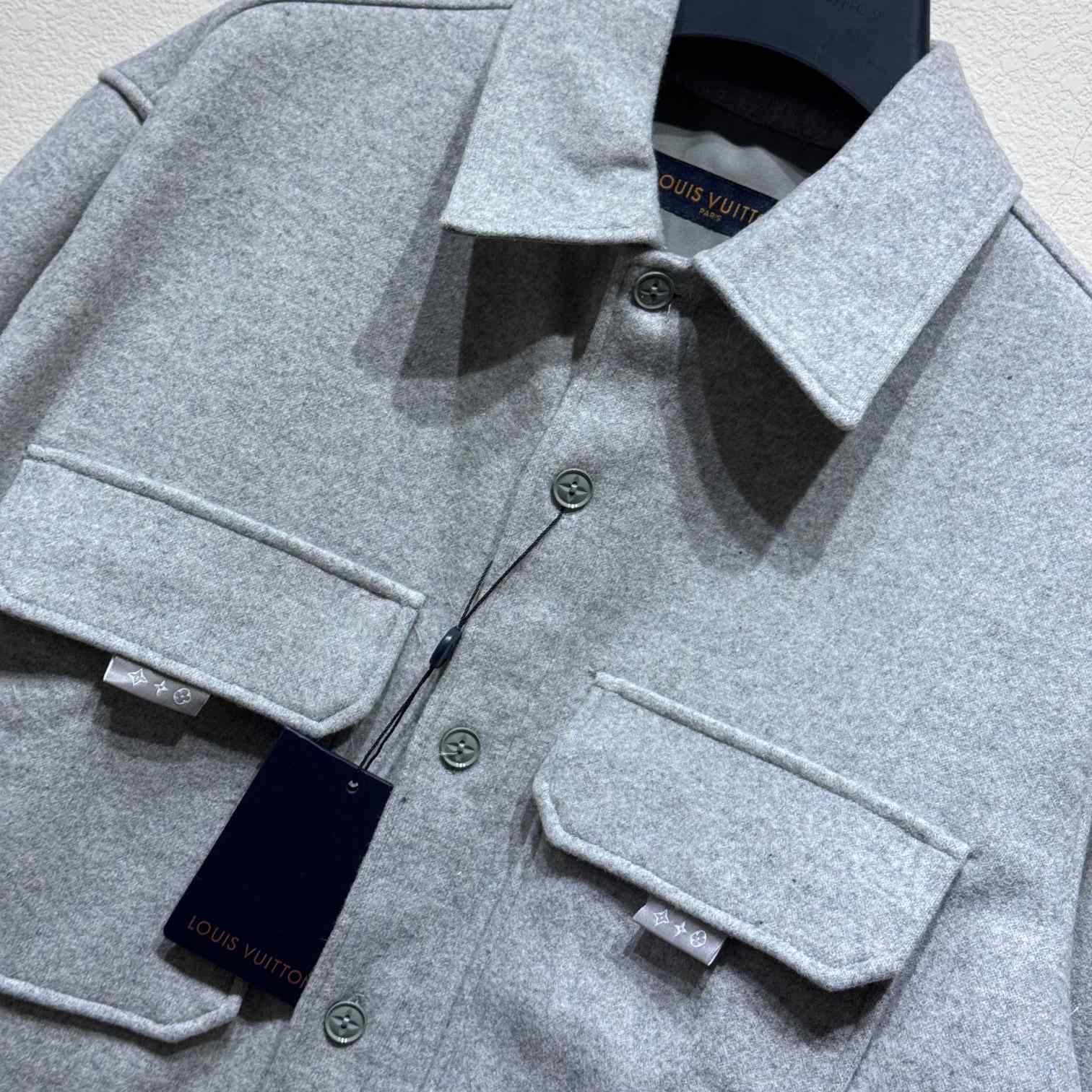 Louis Vuitton Wool Overshirt  1AGJOF - DesignerGu