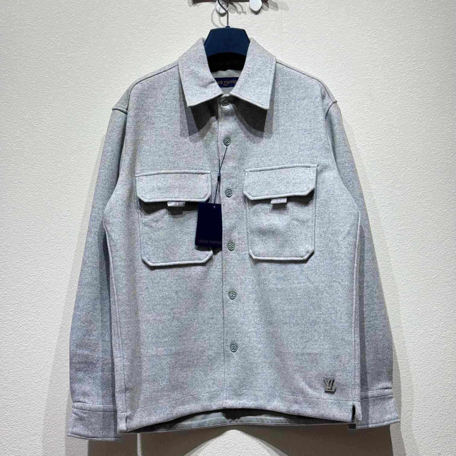 Louis Vuitton Wool Overshirt  1AGJOF - DesignerGu