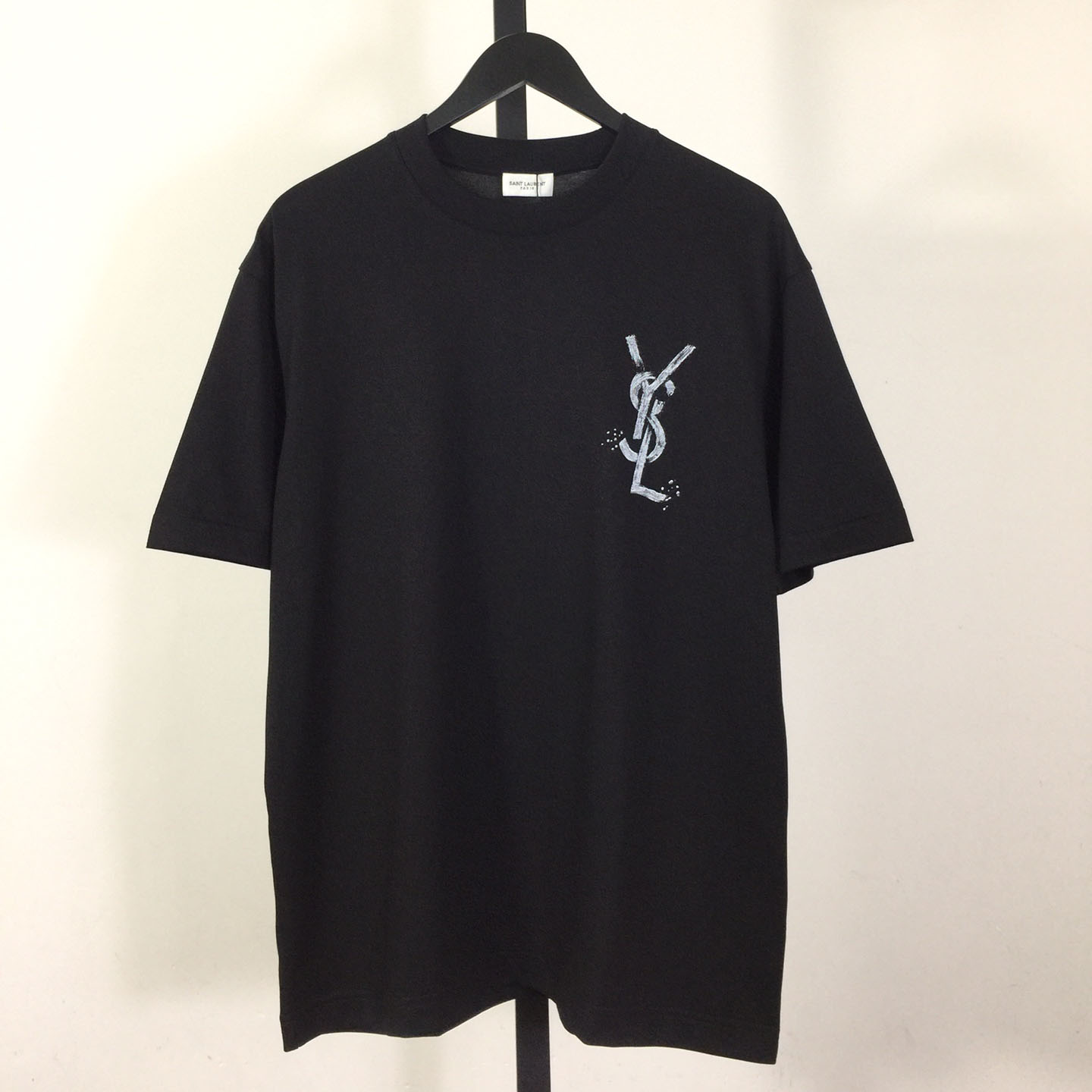 Saint Laurent Cotton-jersey T-shirt  - DesignerGu