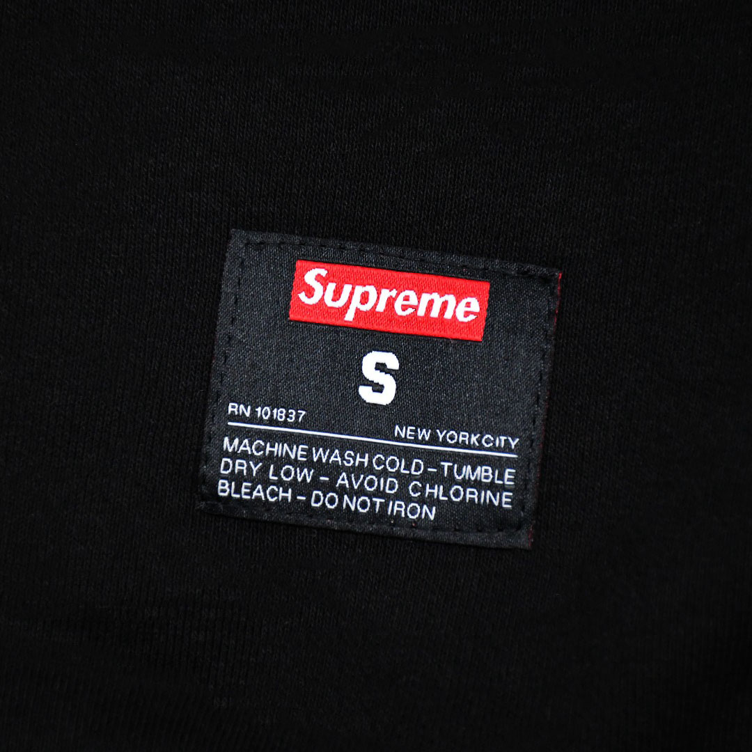 Supreme Kanji Logo Crewneck 'Black' - DesignerGu