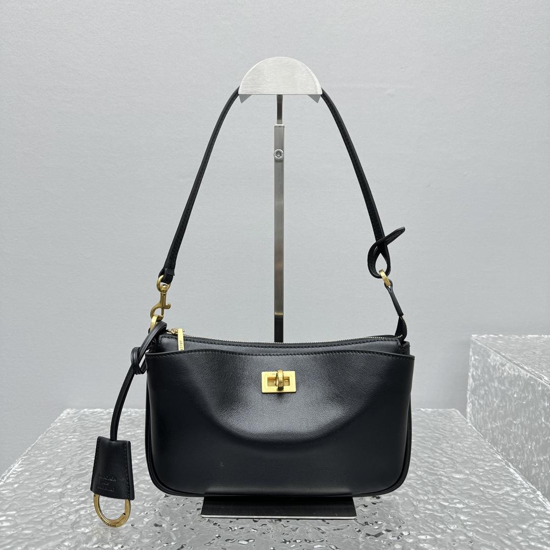 Balenciaga Rodeo Sling Pochette In Black - DesignerGu