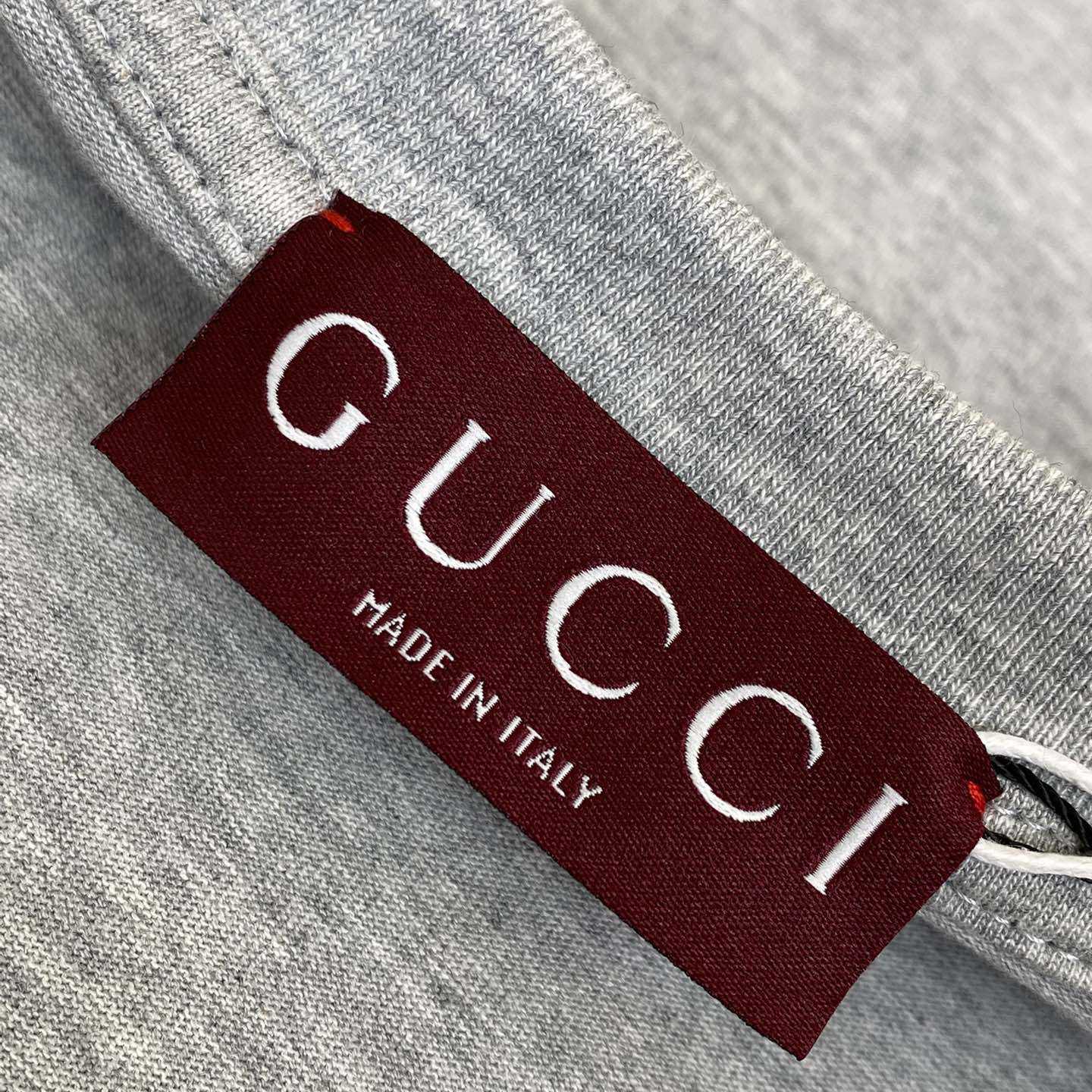 Gucci Printed Medium Cotton Jersey T-shirt - DesignerGu