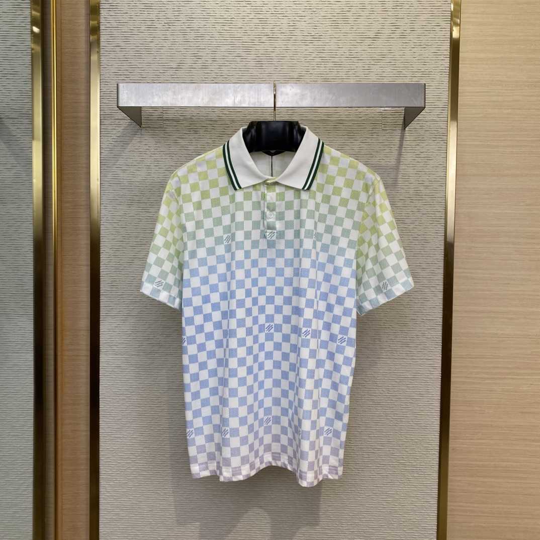 Louis Vuitton Damier Polo Shirt - DesignerGu