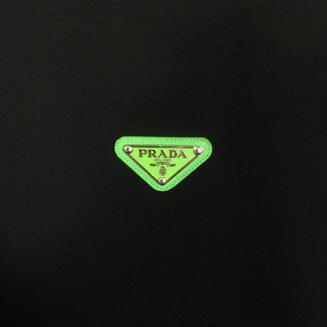 Prada Cotton T-Shirt - DesignerGu